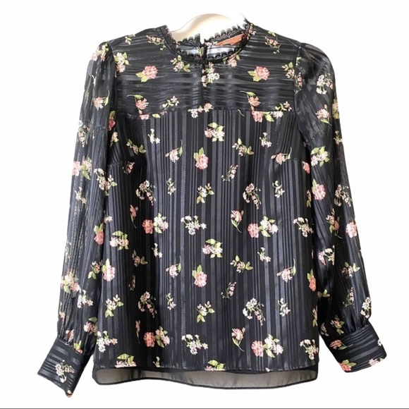 ModCloth Small Accentuated Ease Floral Blouse - Picture 5 of 16